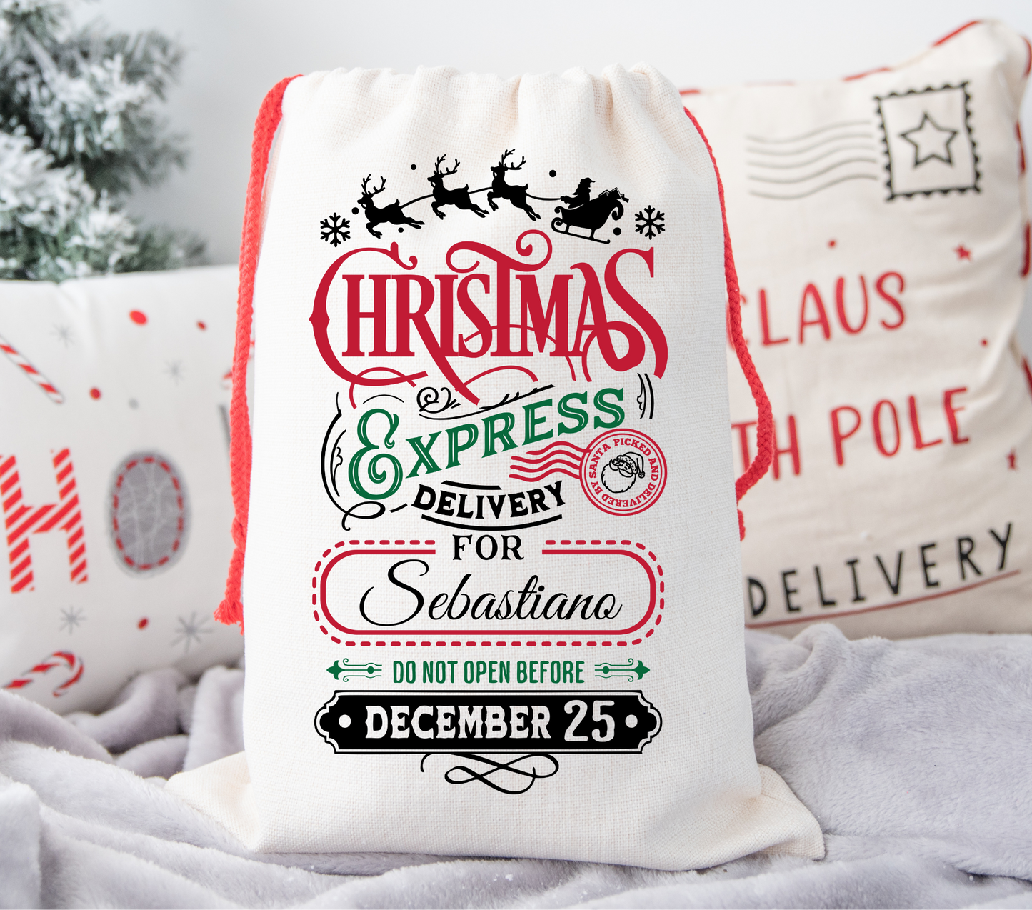 Personalized Santa Sacks