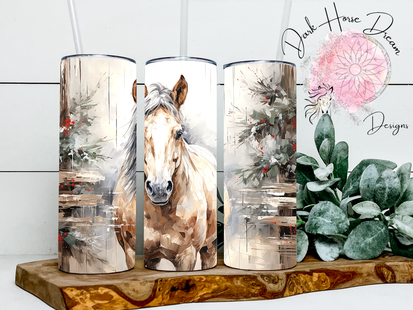 Winter Equine - Tumbler