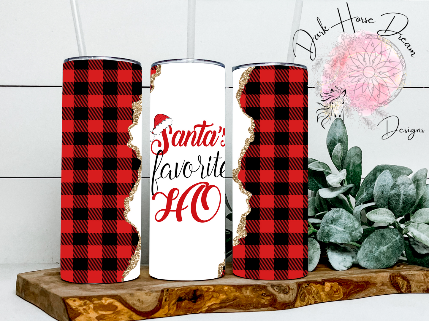 Santa's Favorite Ho Tumbler