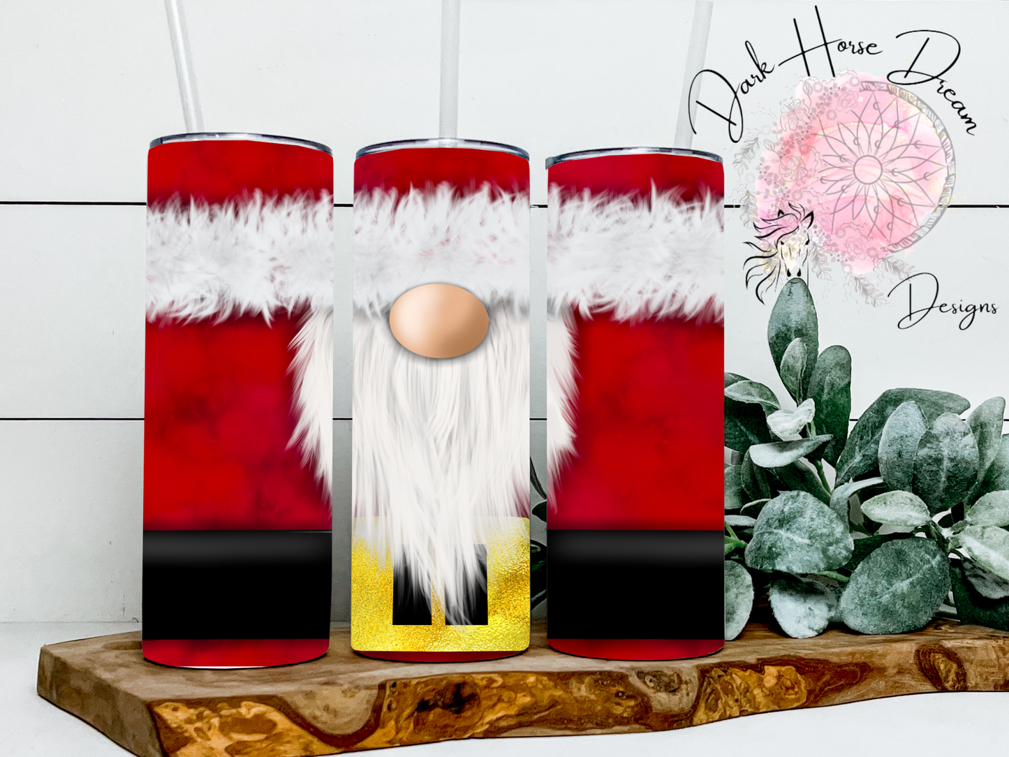 Santa Gnomie Tumbler