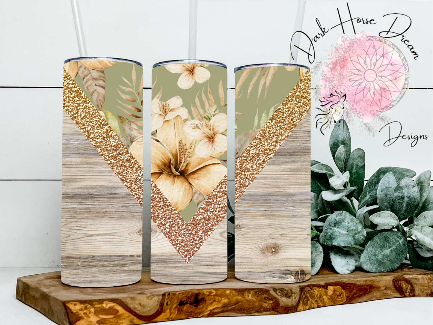 Boho V Split Tumbler
