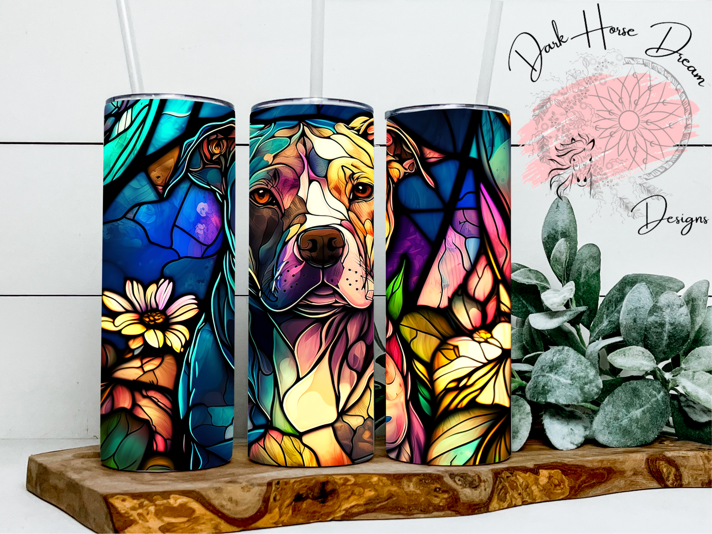 Stained Glass - Pitbull