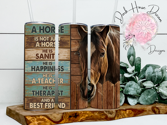 A Horse is - Therapist - Tumbler