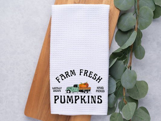 Farm Fresh Pumpkins- Towel