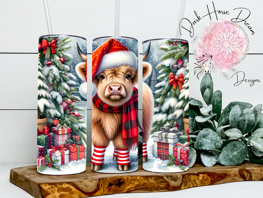 The Gifted Highland Cow- Tumbler