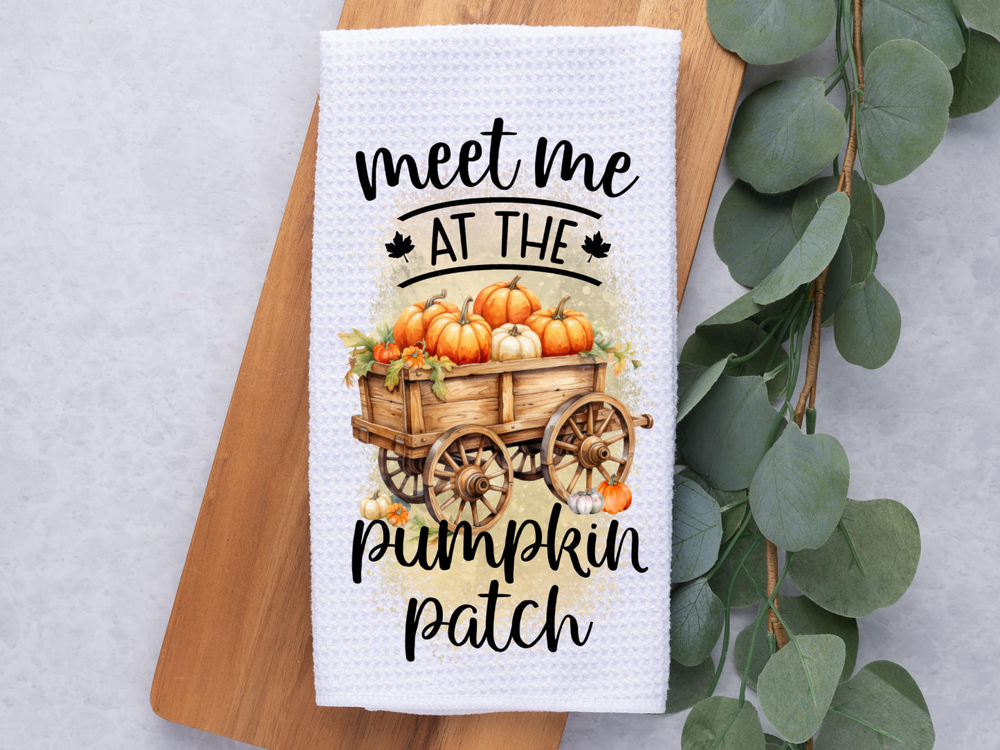Meet Me at the Pumpkin Patch- Towel