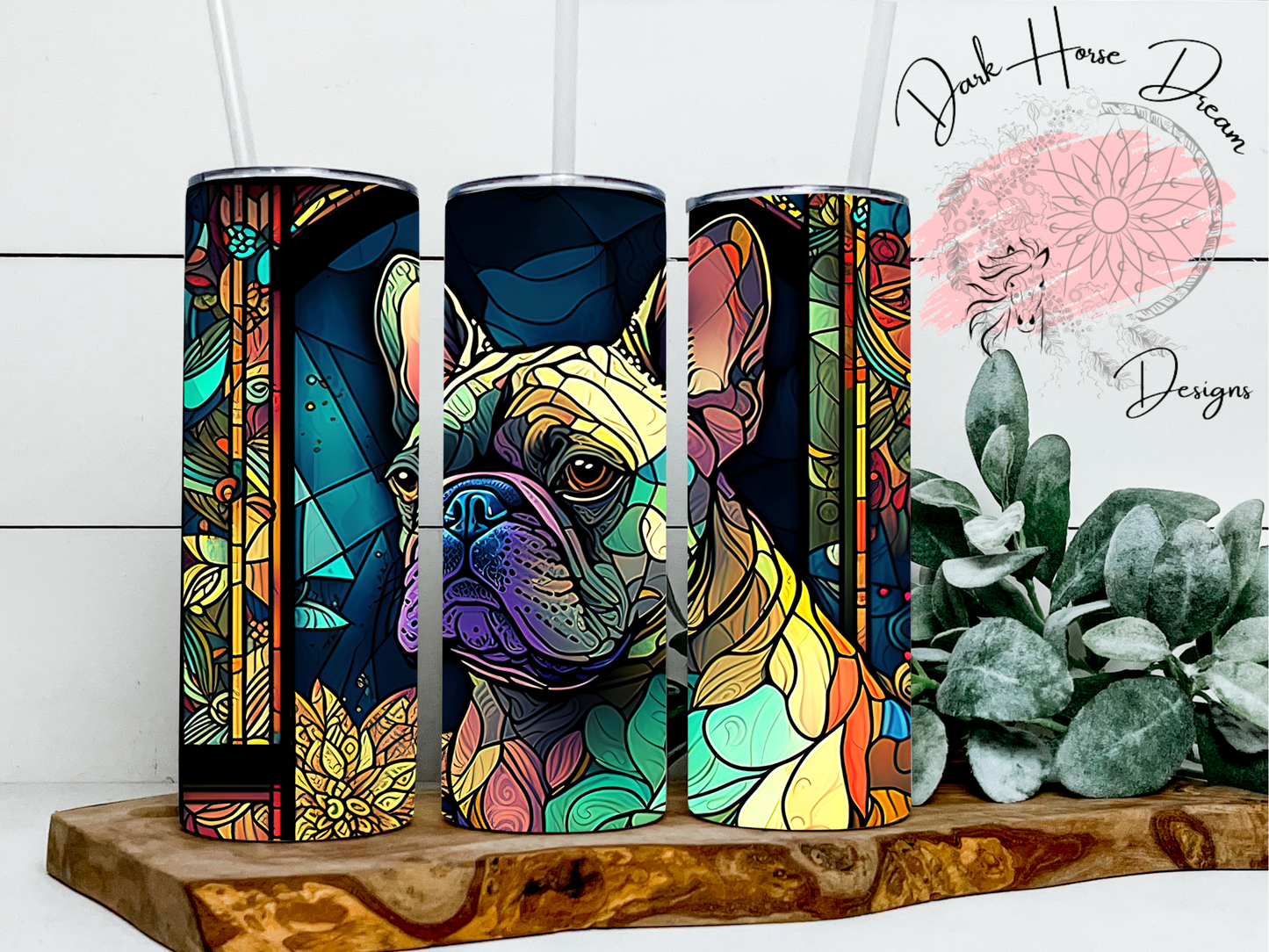 Stained Glass- Frenchie